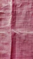 AI generated Close Up View of Pink Fabric photo
