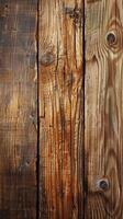 AI generated Close Up of Wooden Door With Peeling Paint photo