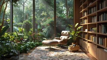 Room Filled With Plants and Furniture photo