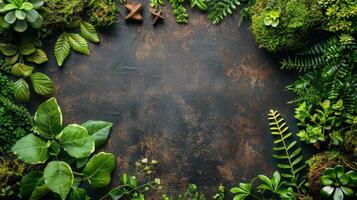 Plants Arranged on a Table photo