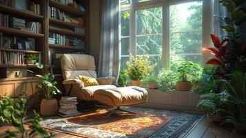 Spacious Living Room With Abundant Furniture and Natural Light photo