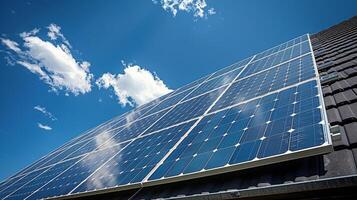 Large Solar Panel in Field photo