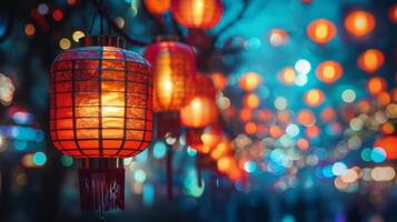 Array of Hanging Lights photo