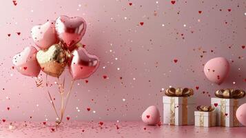 Balloons Floating in the Air photo