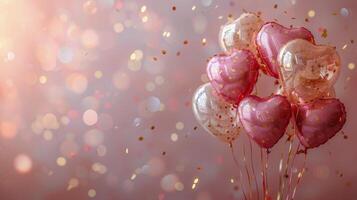 Balloons Floating in the Air photo