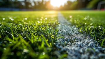 Sun Shines Through Trees in Grass photo