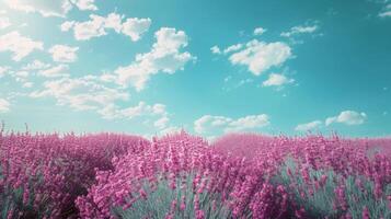 Person Standing in Lavender Field photo