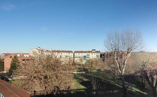 Skyline view of the city of Settimo Torinese photo