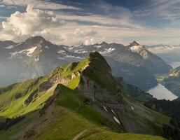 mountain range background photo