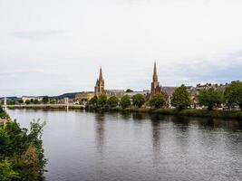 río ness en inverness foto