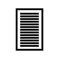 Document on white background vector