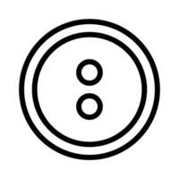 Dress button on white background vector