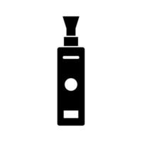 Electronic cigarette icon on white background vector