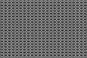 Abstract black and white textured background pattern. vector