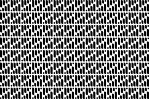 Abstract black and white textured background pattern. vector