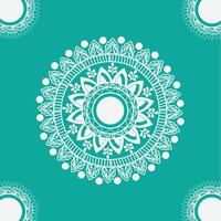 Beautiful golden mandala background with text space vector