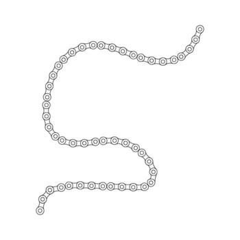 Flat Chain Element vector