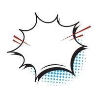 Retro Bubble Chat vector
