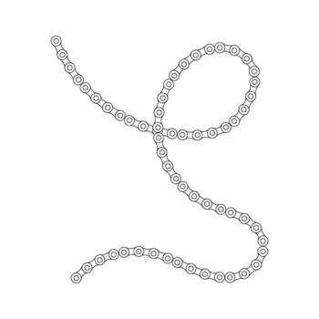 Flat Chain Element vector