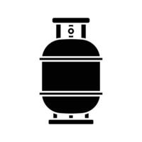 gas cylinder icon design template simple and clean vector