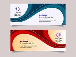 Creative corporate business marketing social media banner post template, Promotional banner for social media post, web banner and flyer, Sale banner for web and social media template vector