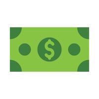 Money Thick Line Filled Colors Icon Design vector