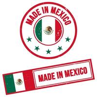 Made in Mexico Stamp Sign Grunge Style vector