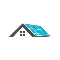 Solar Panel design templates simple and modern vector