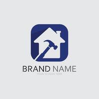 home and house logo design illustration vector