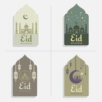 Eid Mubarak Design vector