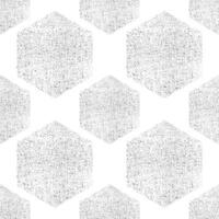 Hexagon pattern. Seamless background with noise effect. Abstract honeycomb background with grainy texture. Packaging, print, paper, textile design. illustration vector