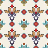 Abstract ethnic tribal pattern. Seamless pattern for fabric, carpet, wallpaper. vector