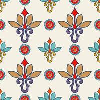 Abstract ethnic tribal pattern. Seamless pattern for fabric, carpet, wallpaper. vector