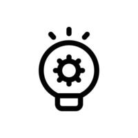 Simple Electricity icon. The icon can be used for websites, print templates, presentation templates, illustrations, etc vector