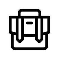 briefcase icon. line icon for your website, mobile, presentation, and logo design. vector