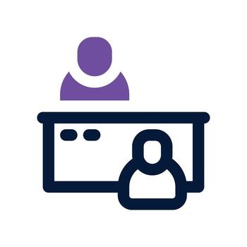 interview icon. mixed icon for your website, mobile, presentation, and logo design. vector