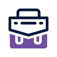 briefcase icon. mixed icon for your website, mobile, presentation, and logo design. vector