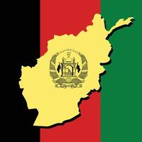 Afghanistan flag with map Afghanistan flag with map illustration, Afghanistan flag with map picture or Afghanistan flag with map image vector