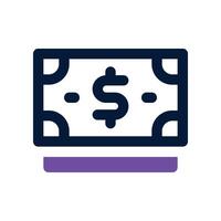 money icon. mixed icon for your website, mobile, presentation, and logo design. vector