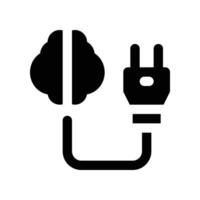 recharger icon. glyph icon for your website, mobile, presentation, and logo design. vector