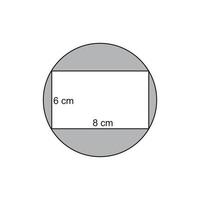 Black and white circle. Template for Mathematics problem illustration design element. basic graphic elements resource vector