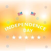 Happy Independence day poster, background design vector