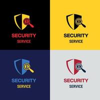 negocio seguridad Servicio logo vector