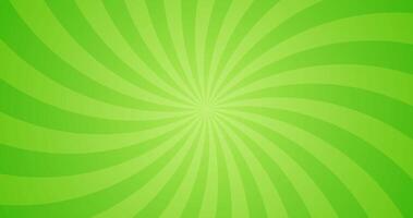 Simple Vibrant Gradient Green Swirl Radial Texture In Blank Horizontal Plain Background vector