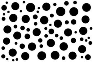 black dot design and white background vector