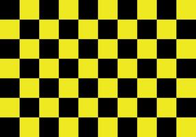 black and yellow checkered background vector