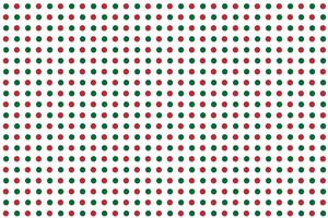 Red green polka dots pattern seamless. Christmas background vector