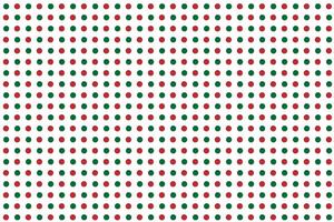 Red green polka dots pattern seamless. Christmas background vector