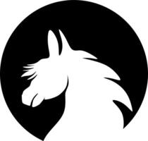 Grace and power are captured in every line of this horsehead illustration vector