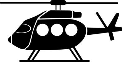 Soaring to new heights with our detailed helicopter illustration vector